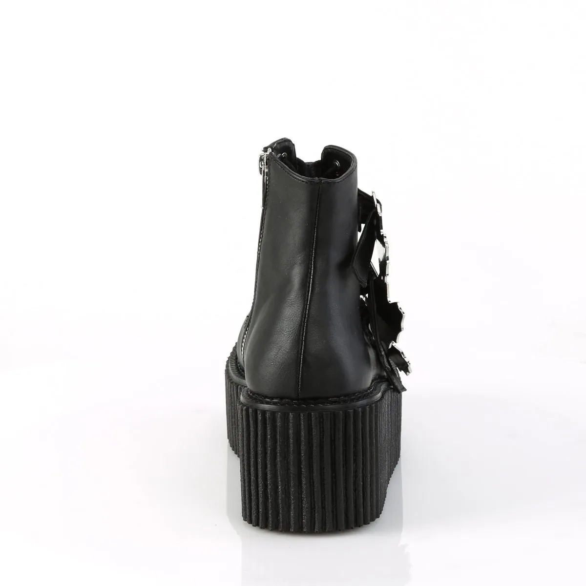 Demonia CREEPER-260 | Black Vegan Leather Creepers