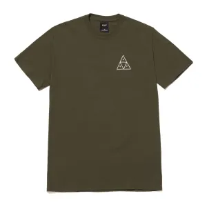 HUF T-SHIRT ESSENTIALS TT OLIVE