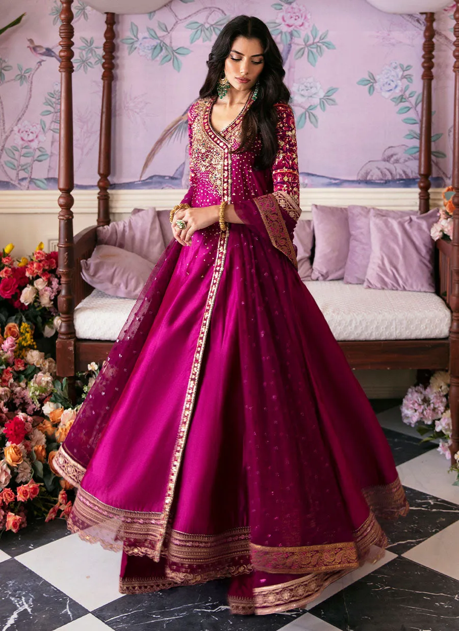 Narina Magenta Kalidaar And Dupatta