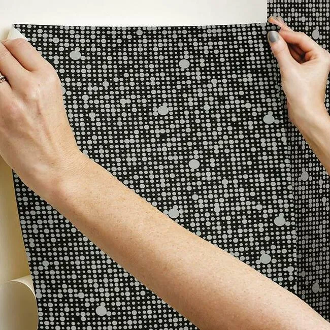 Polka Dot Peel and Stick Wallpaper