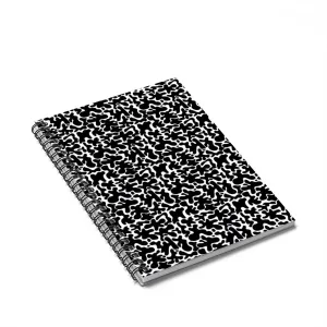 Rorschach Rodeo Spiral Notebook - Ruled Line